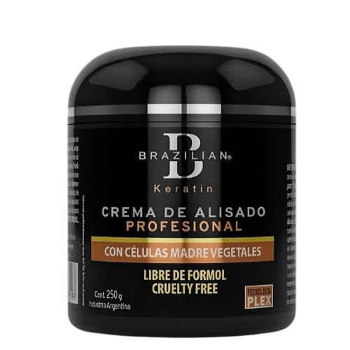 Brazilian Keratin Hair Straightening Treatment with Stem Cells & Hydrolyzed Collagen